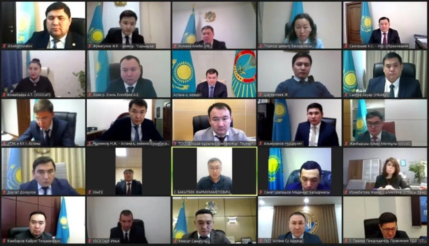 Приём граждан провёл аким Астаны