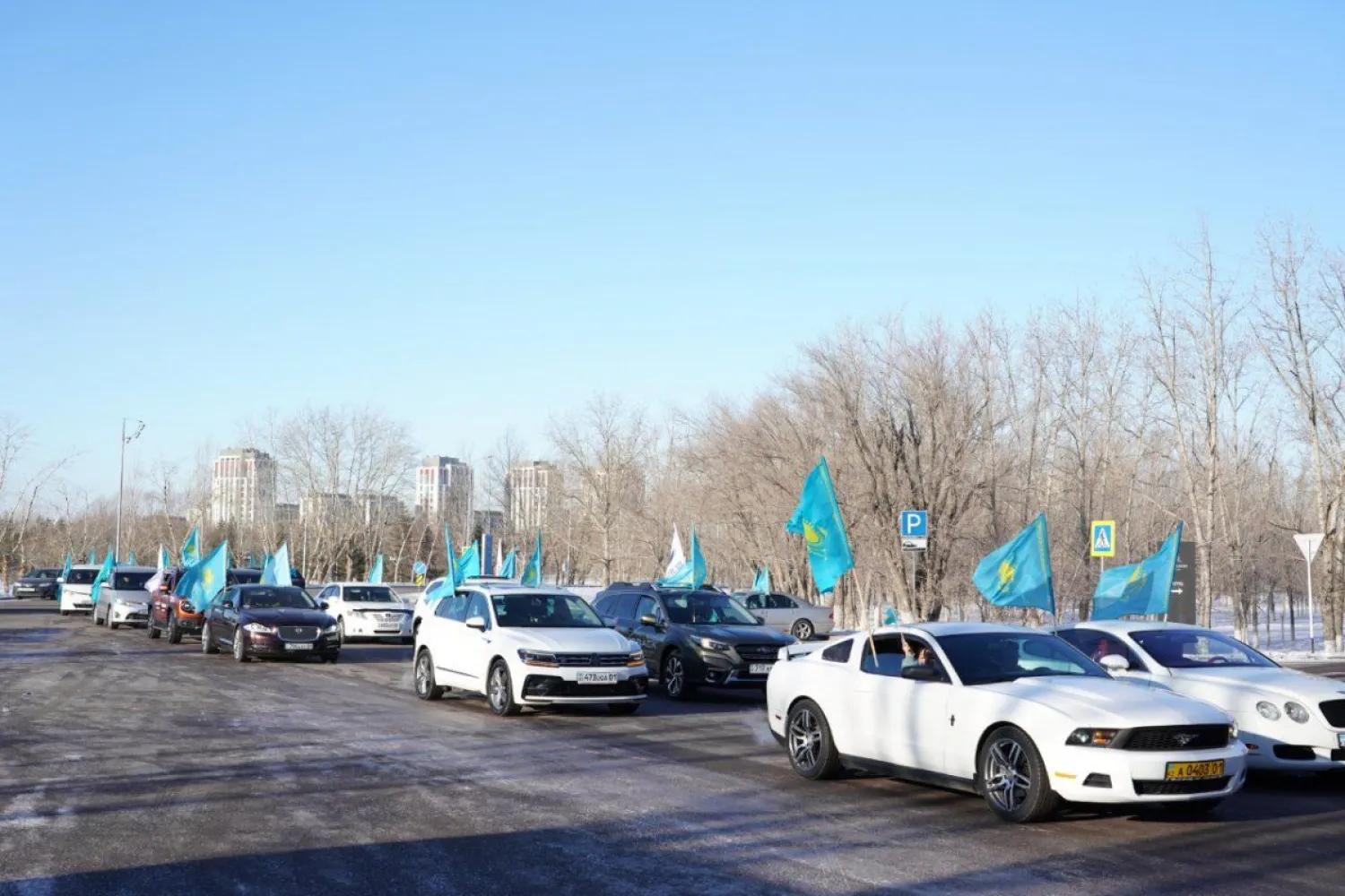 Автопробег в честь Дня Независимости состоялся в Астане