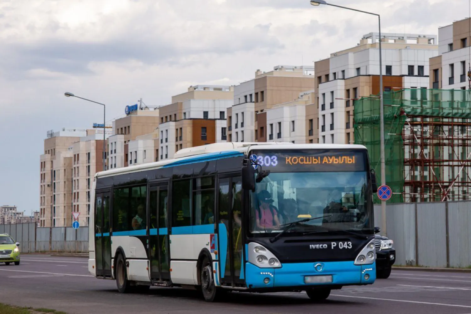 Автобусный маршрут № 303 временно изменил схему движения в Нур-Султане
