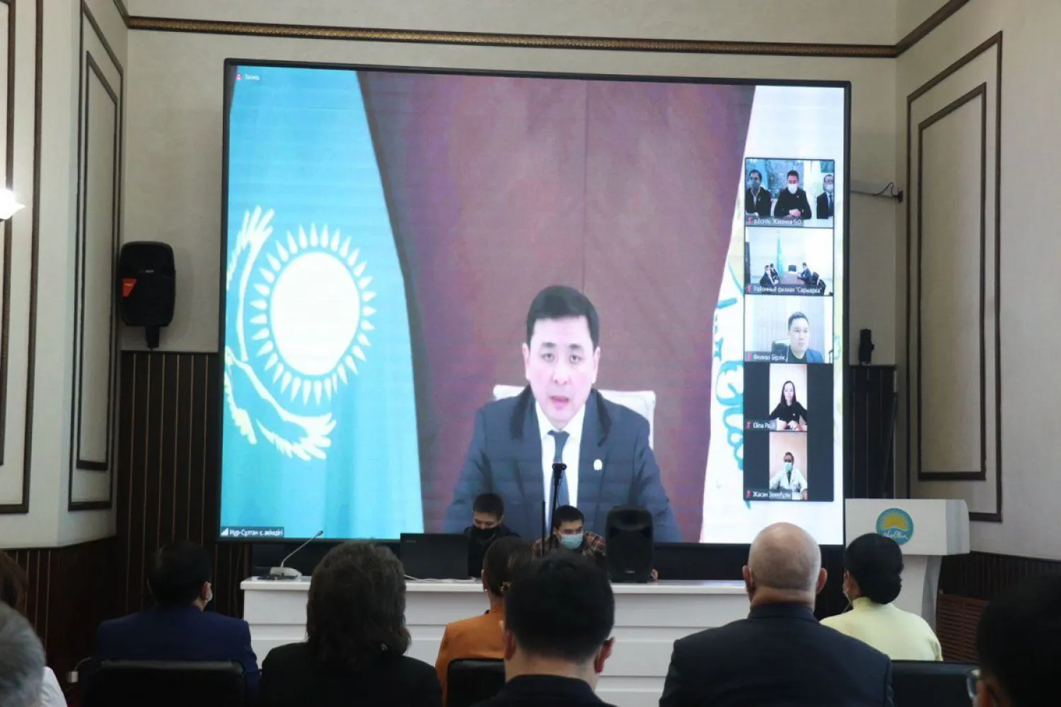 Состоялось заседание Политсовета столичного филиала партии Nur Otan