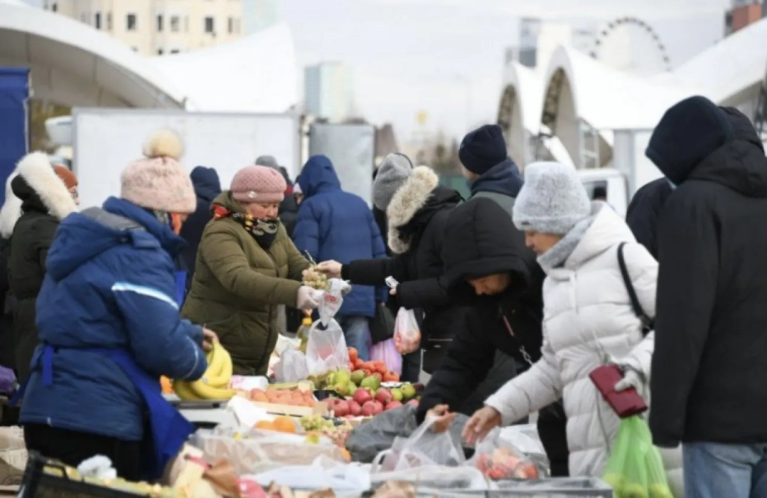 Сельскохозяйственная ярмарка проходит в столице