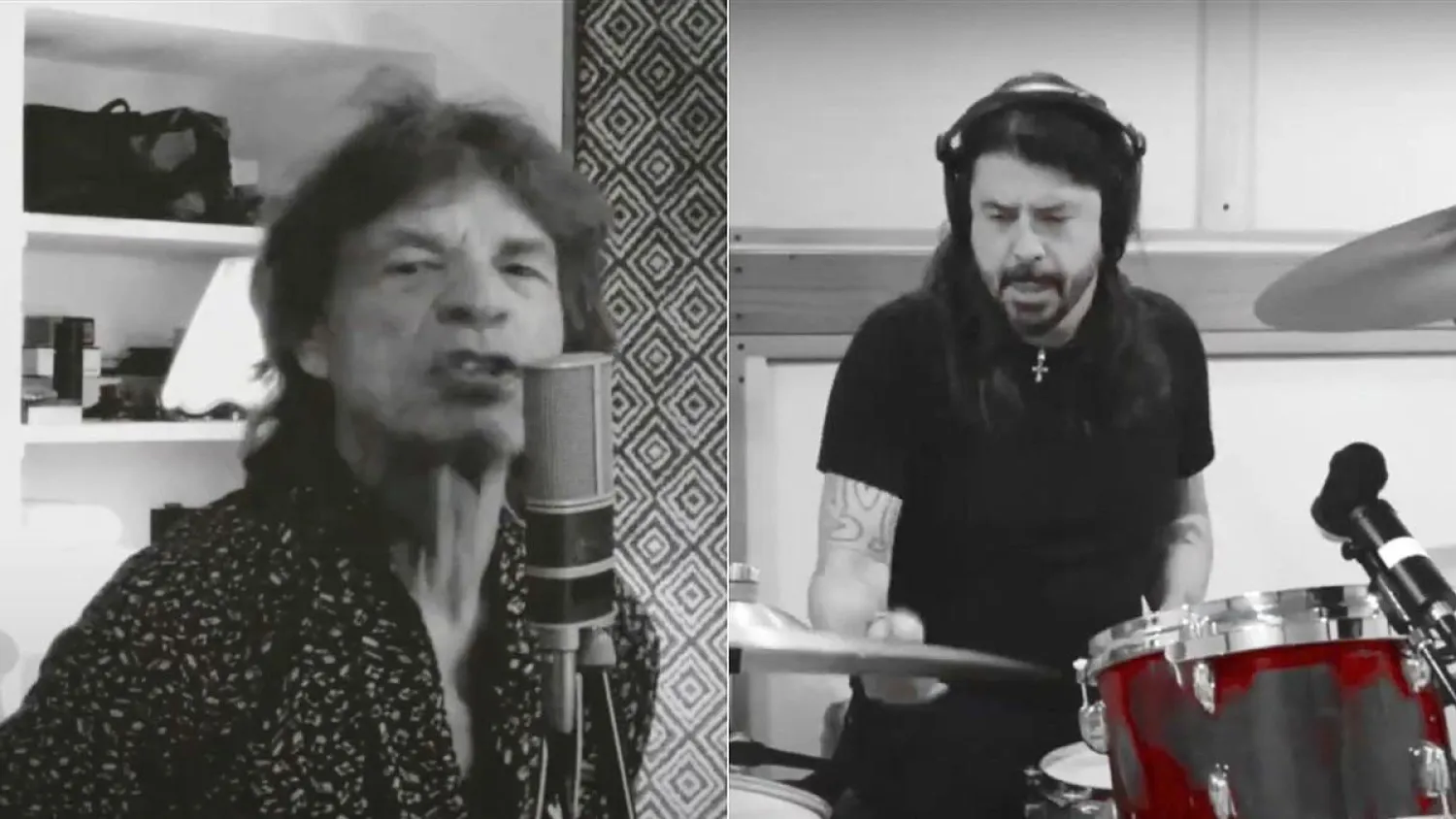 Мик Джаггер и фронтмен Foo Fighters записали песню о пандемии