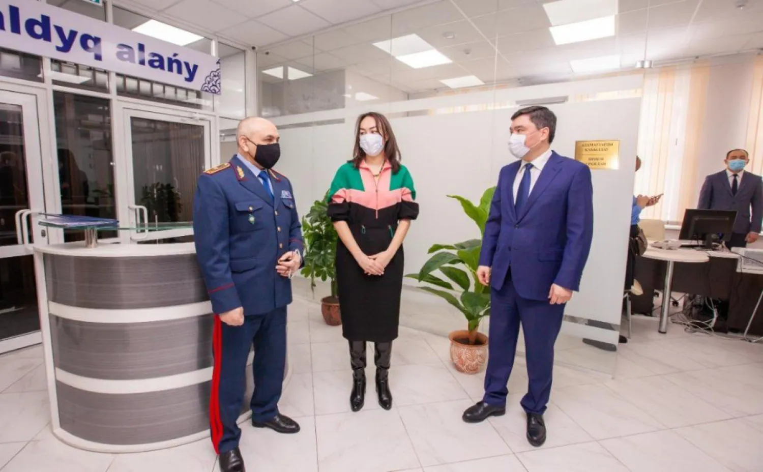 МВД презентовало проект «Işkı ıster ministrlıgı – «Adaldyq alańy»