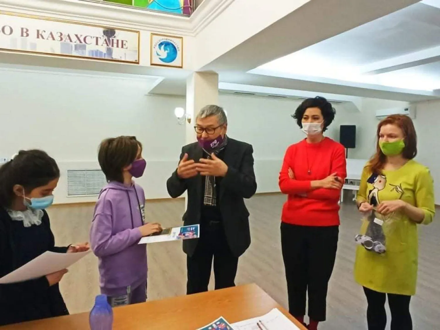 Главный режиссер столичного театра проводит мастер-классы по сценической речи и мастерству актера