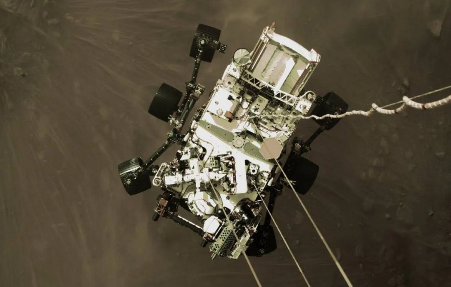 NASA опубликовало видео посадки марсохода Perseverance