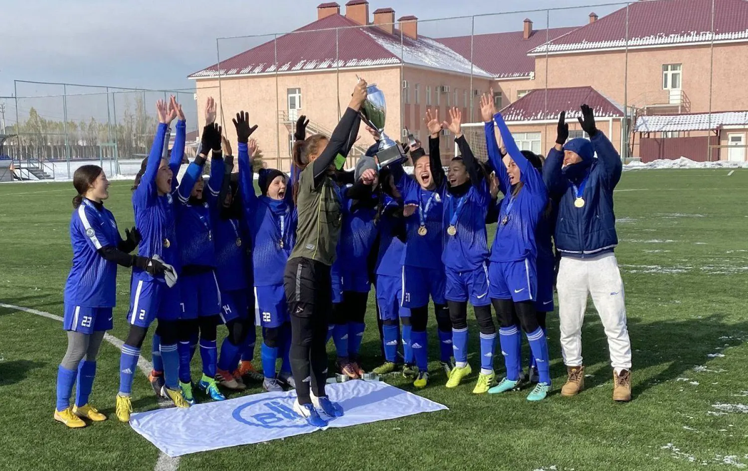 Прошел юниорский чемпионат Казахстана среди девушек