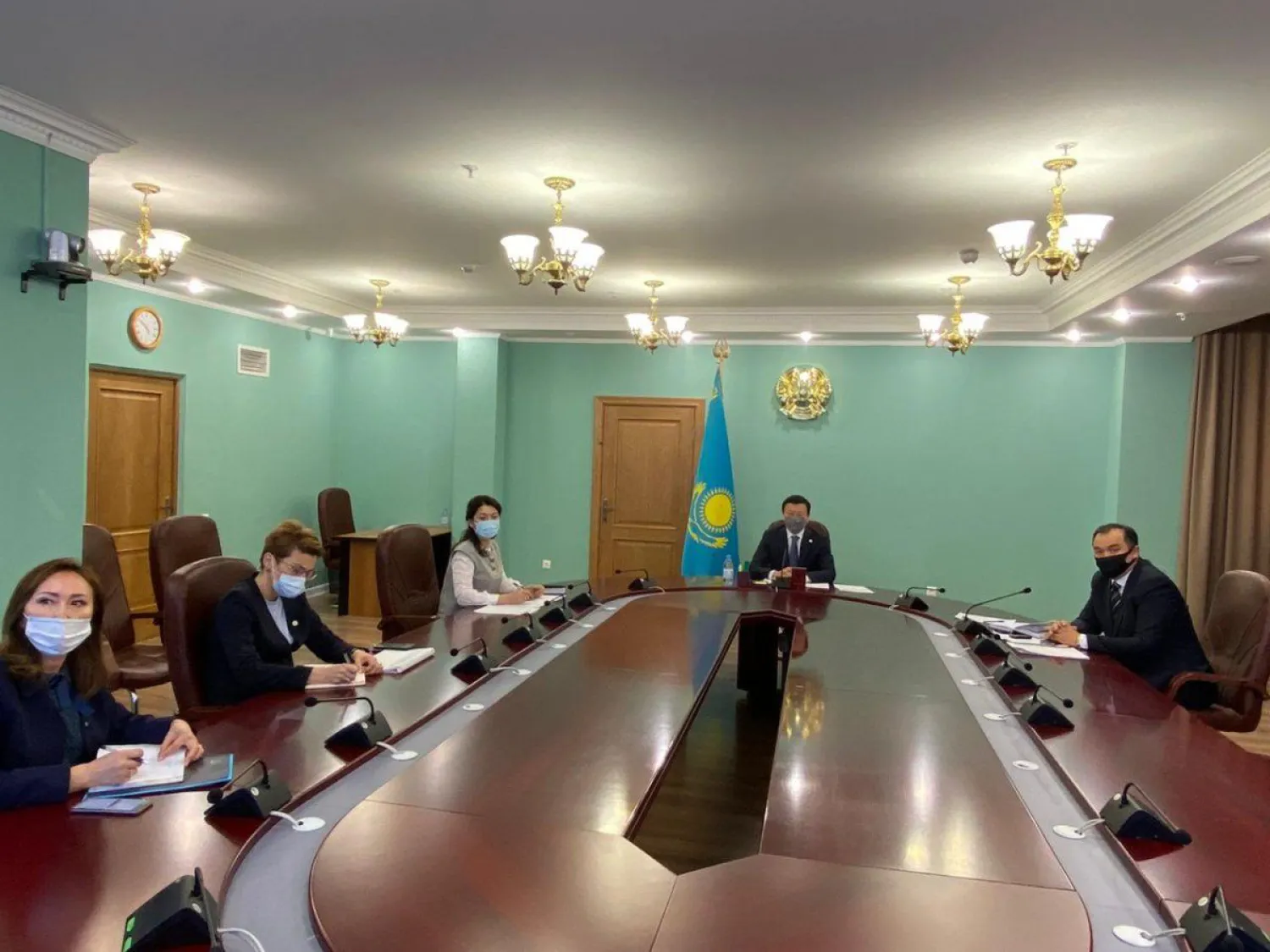 Алексей Цой встретился с представителями Общественного контроля