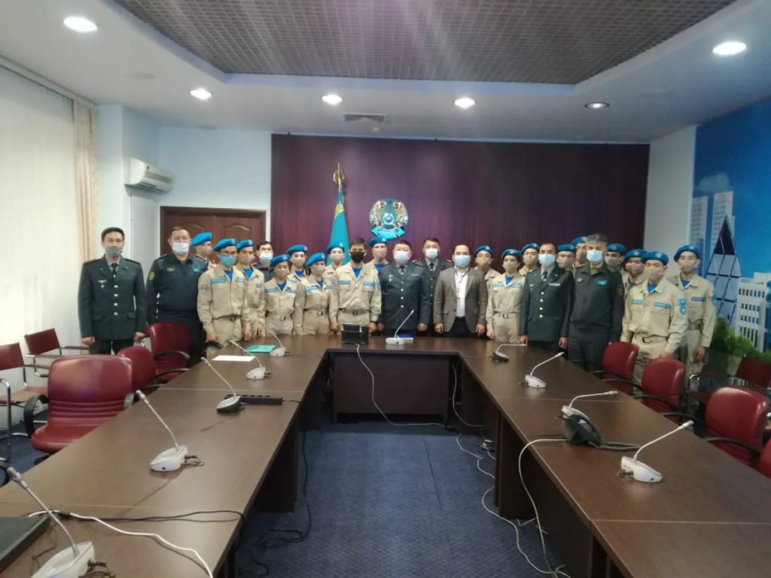 Республиканский военно-патриотический сбор молодежи «Айбын» стартовал в онлайн-формате