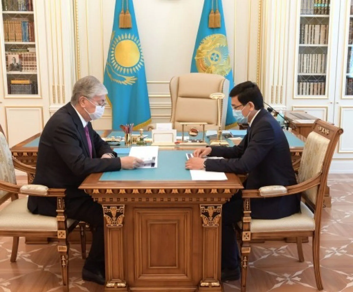 Президент принял министра образования и науки Асхата Аймагамбетова