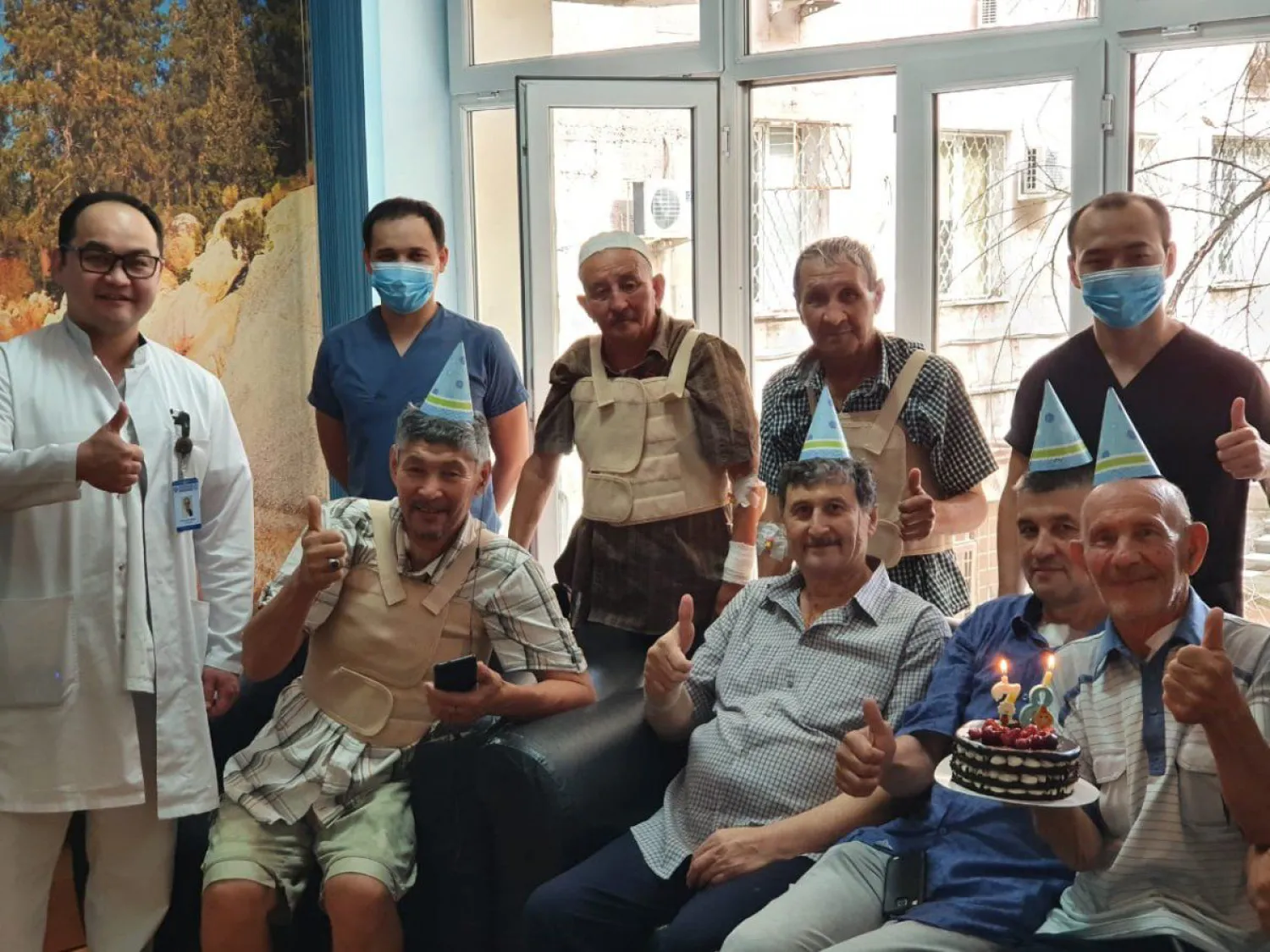 Казахстанец получил новый клапан сердца на 78-й день рождения
