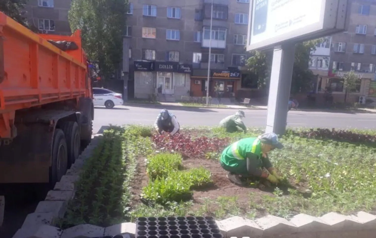 Как в столичном районе ухаживают за зелеными насаждениями