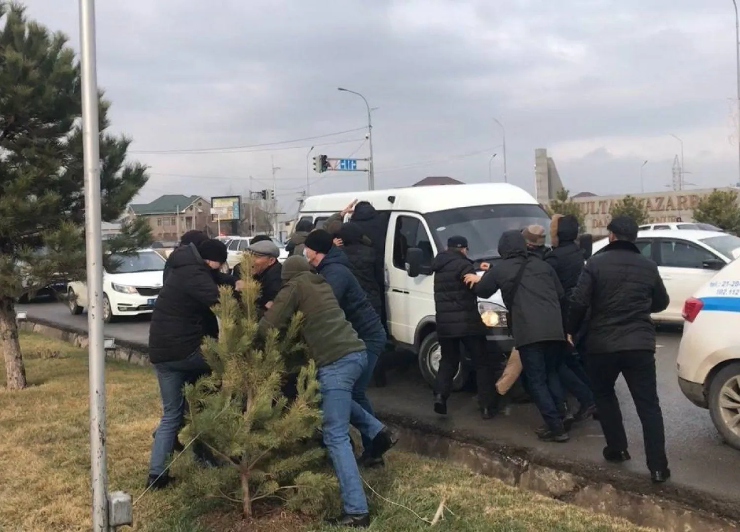 Среди задержанных в Казахстане есть иностранцы - МВД