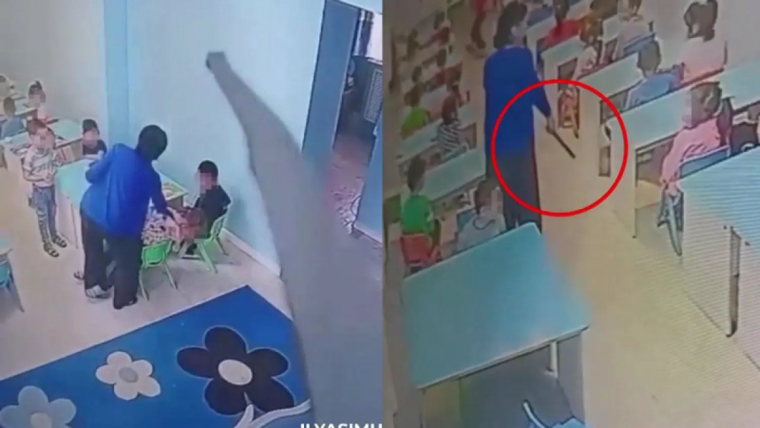 "Сидела и плакала": родители о видео с избиением детей в алматинском детсаду
