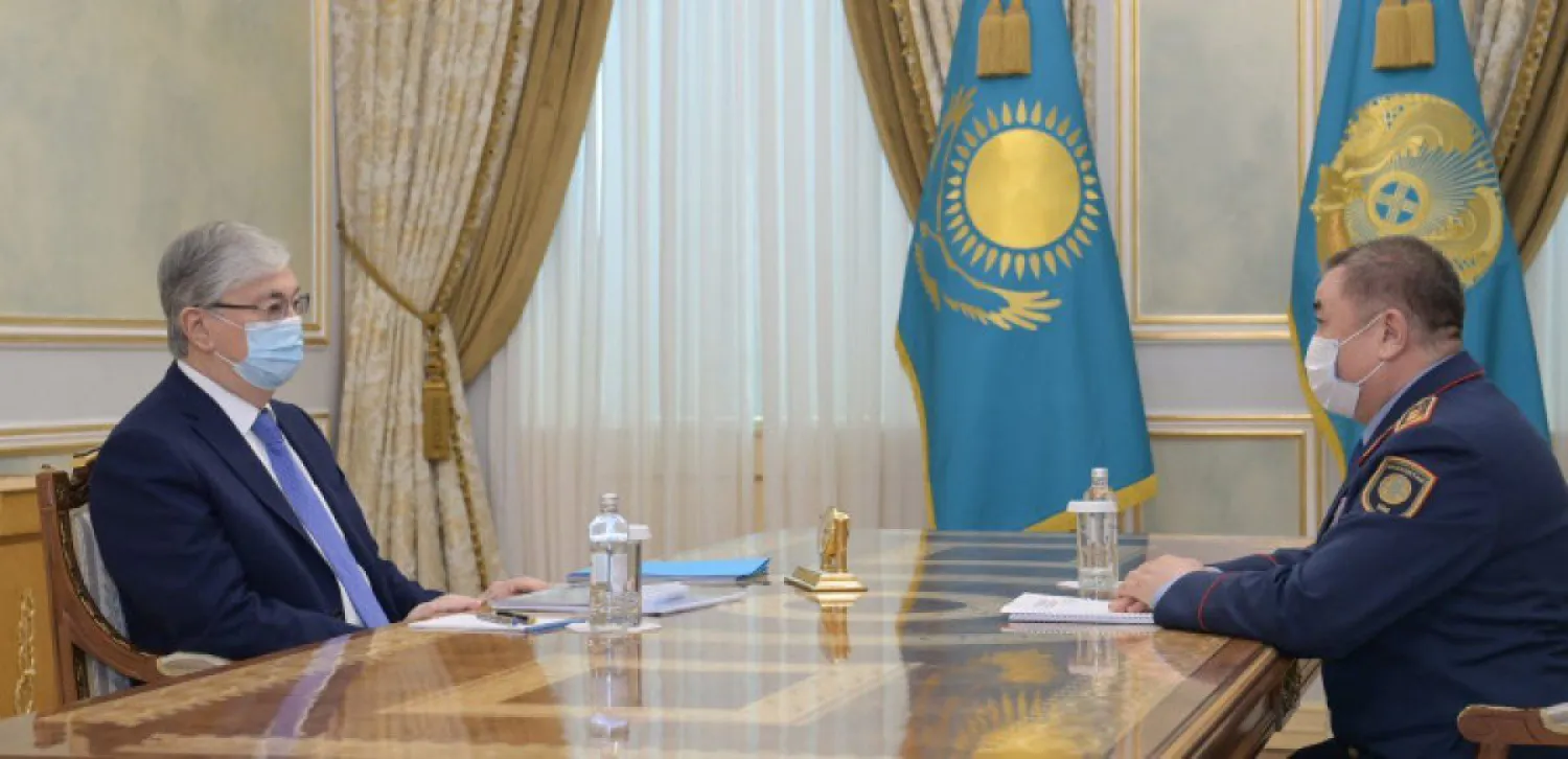 Президенту доложили о криминогенной ситуации в Казахстане