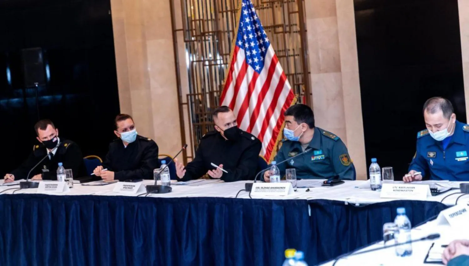 Представители оборонных ведомств Казахстана и США обсудили план двустороннего военного сотрудничества