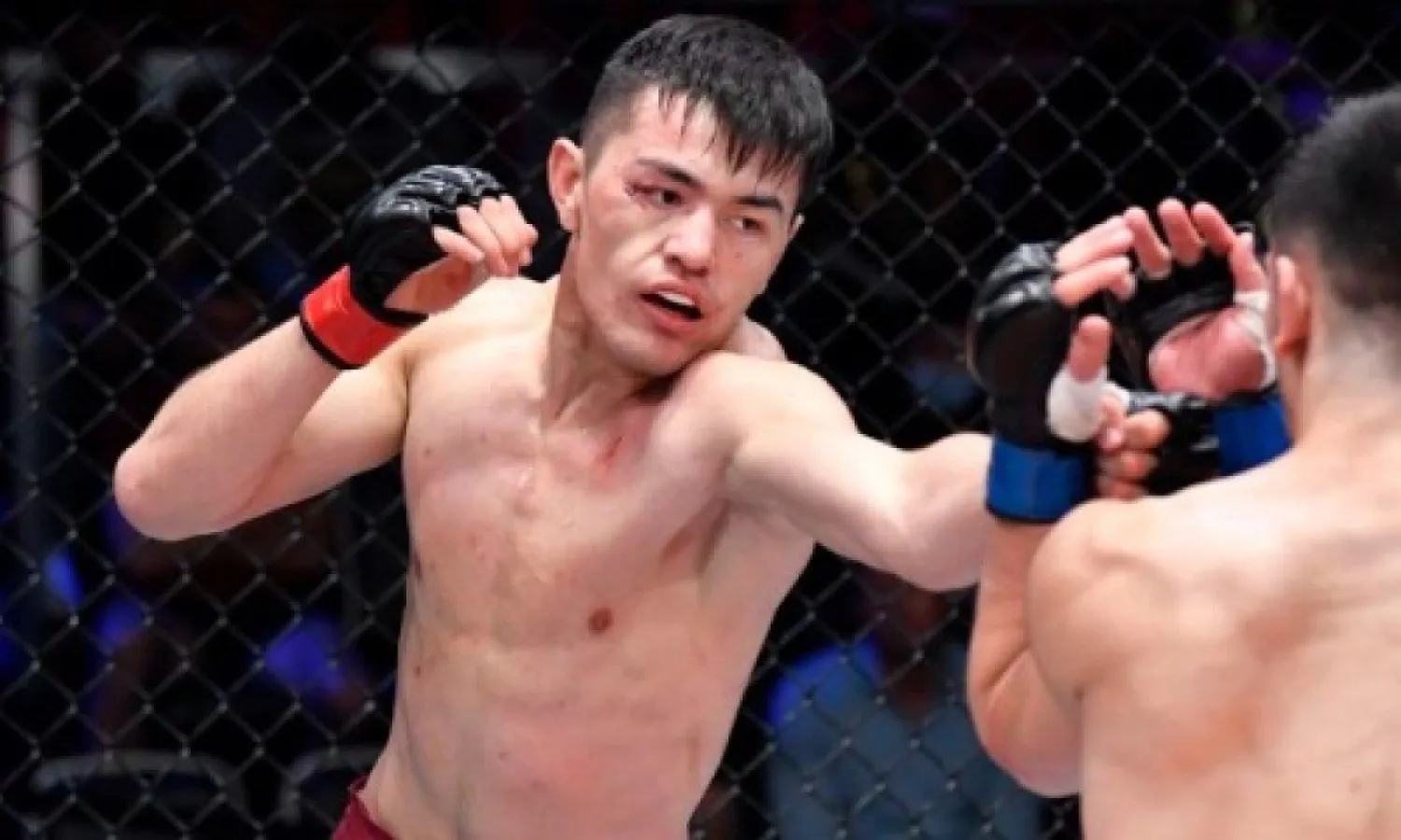 Казахский боец нокаутом выиграл дебютный бой в UFC