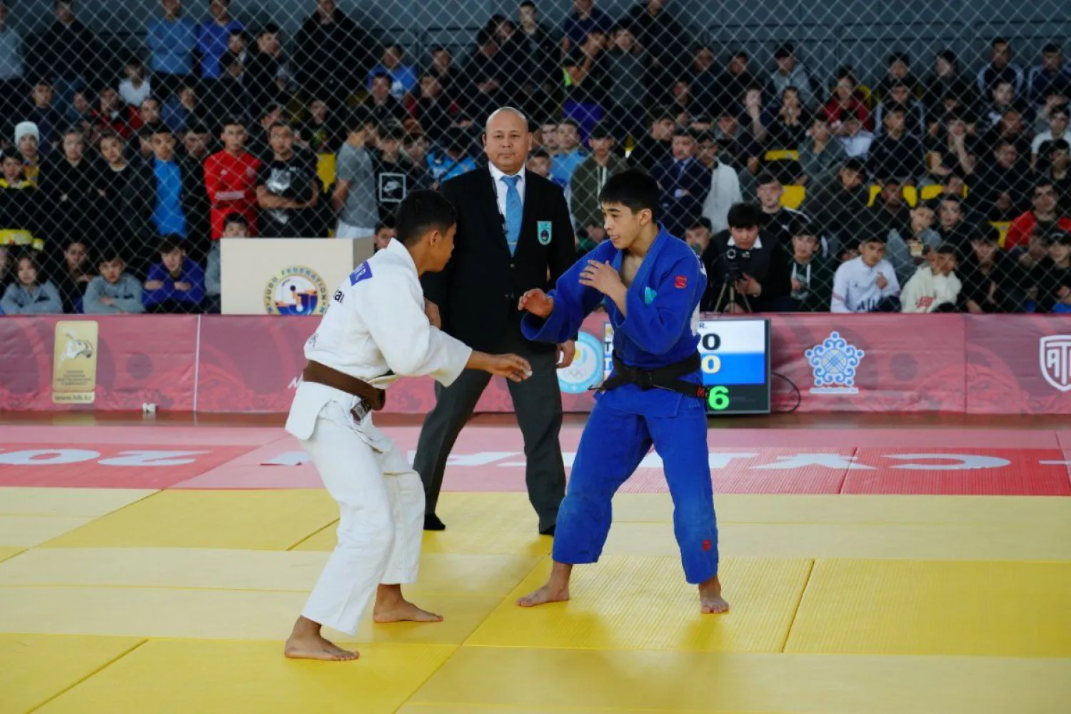 Юные дзюдоисты поборются за звание чемпиона в Нур-Султане