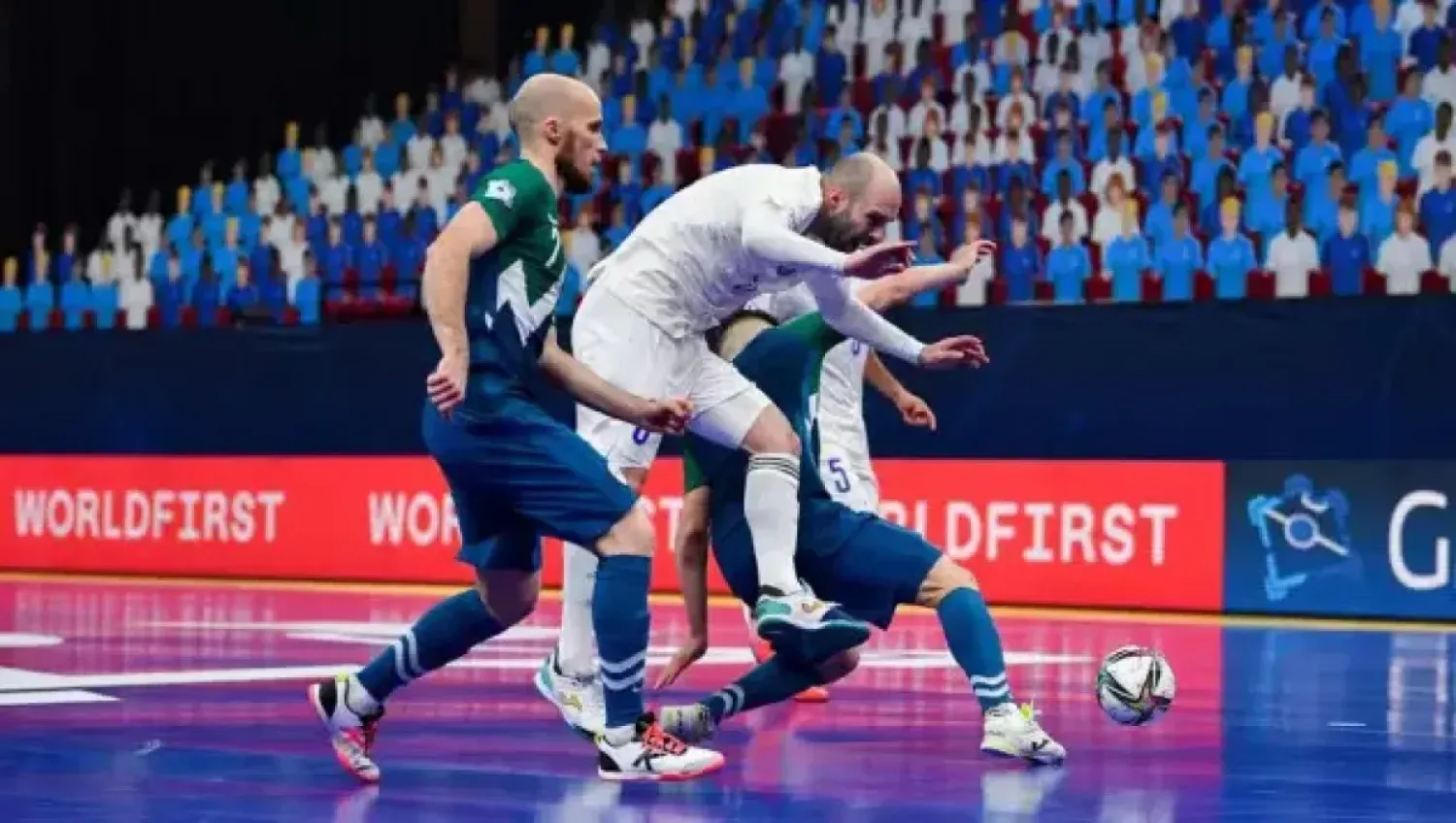 Евро-2022: сборная Казахстана по футзалу отыгралась с 2:4 и свела вничью первый матч
