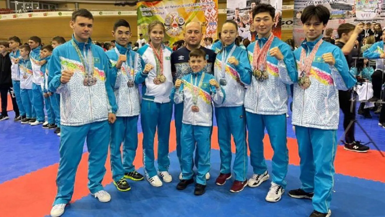Казахстанские таэквондисты завоевали золотые медали на Чемпионате мира