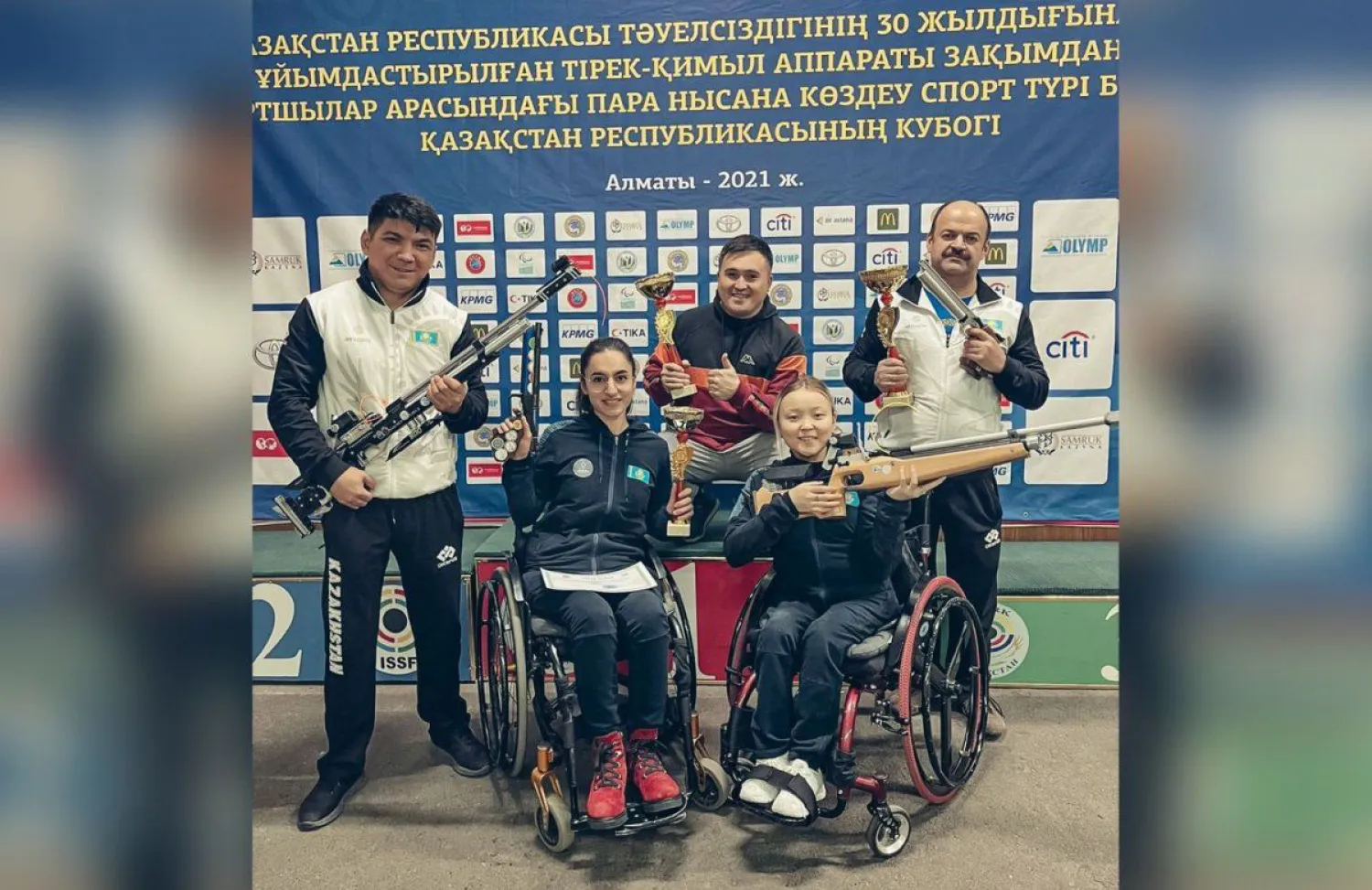 Столичные стрелки завоевали призовые места на Кубке РК