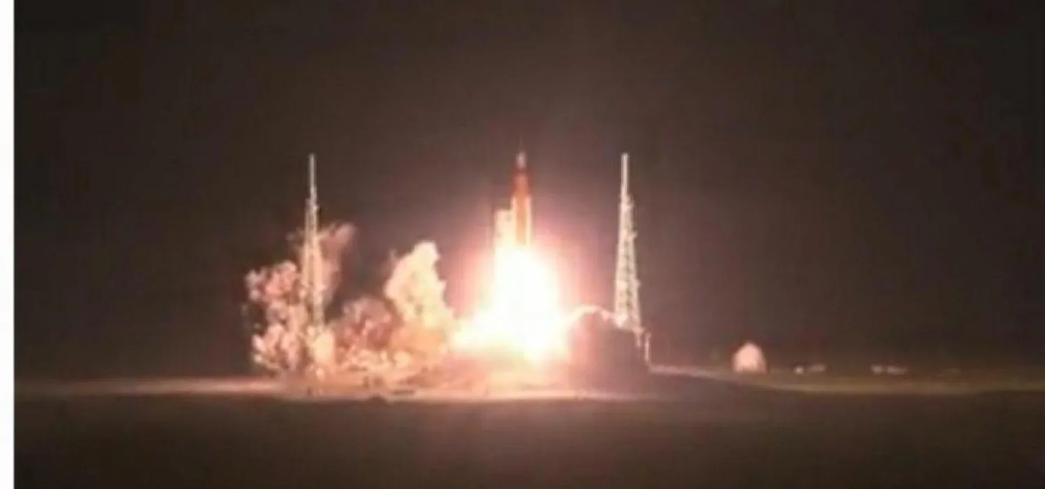 NASA запустило на Луну ракету «Артемида»