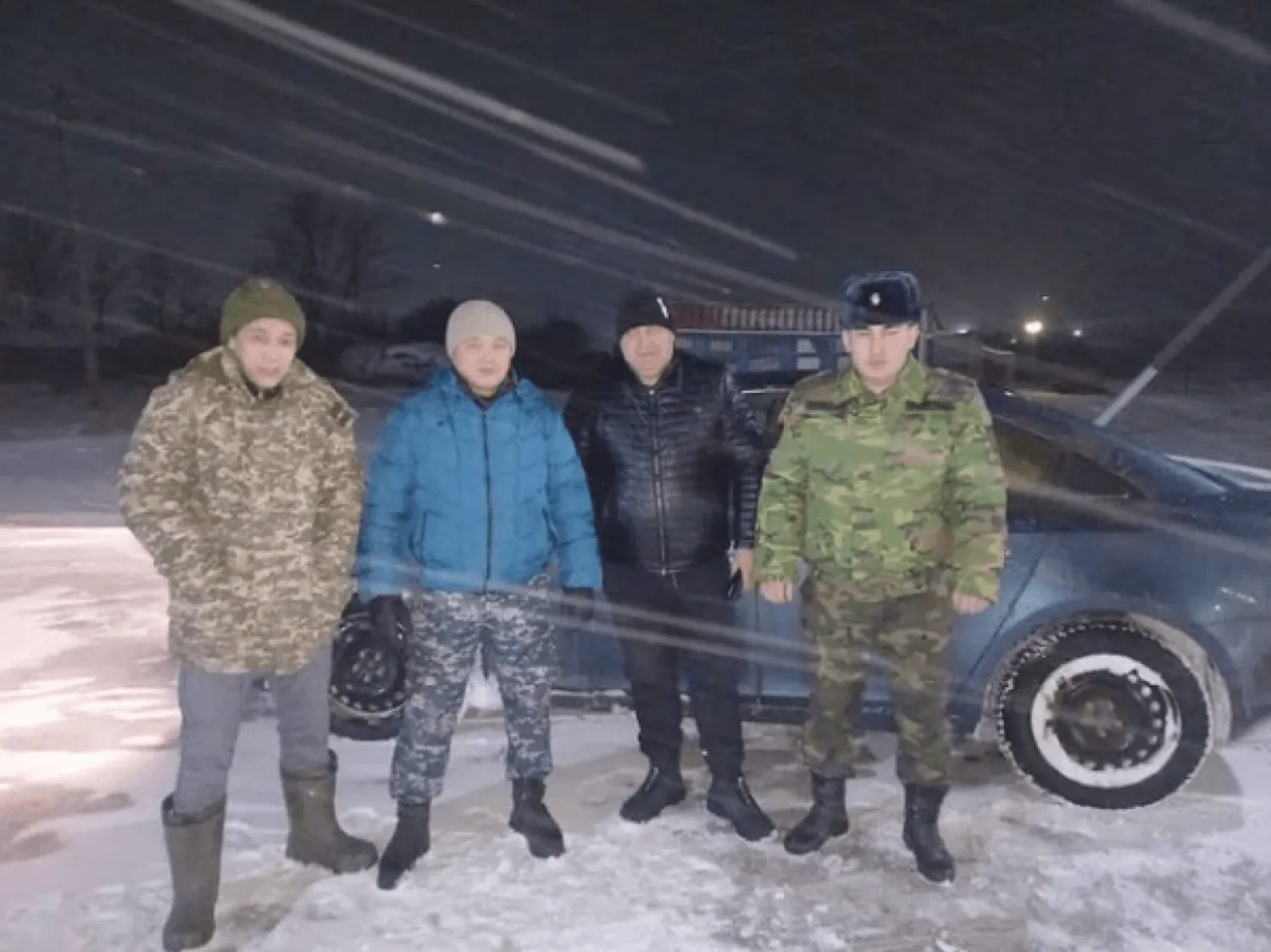 В степи СКО больше 4 часов искали россиянина, заблудившегося в метель