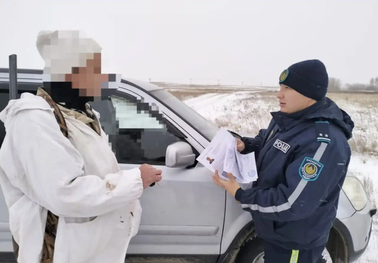 Браконьеров задержали в Акмолинской области