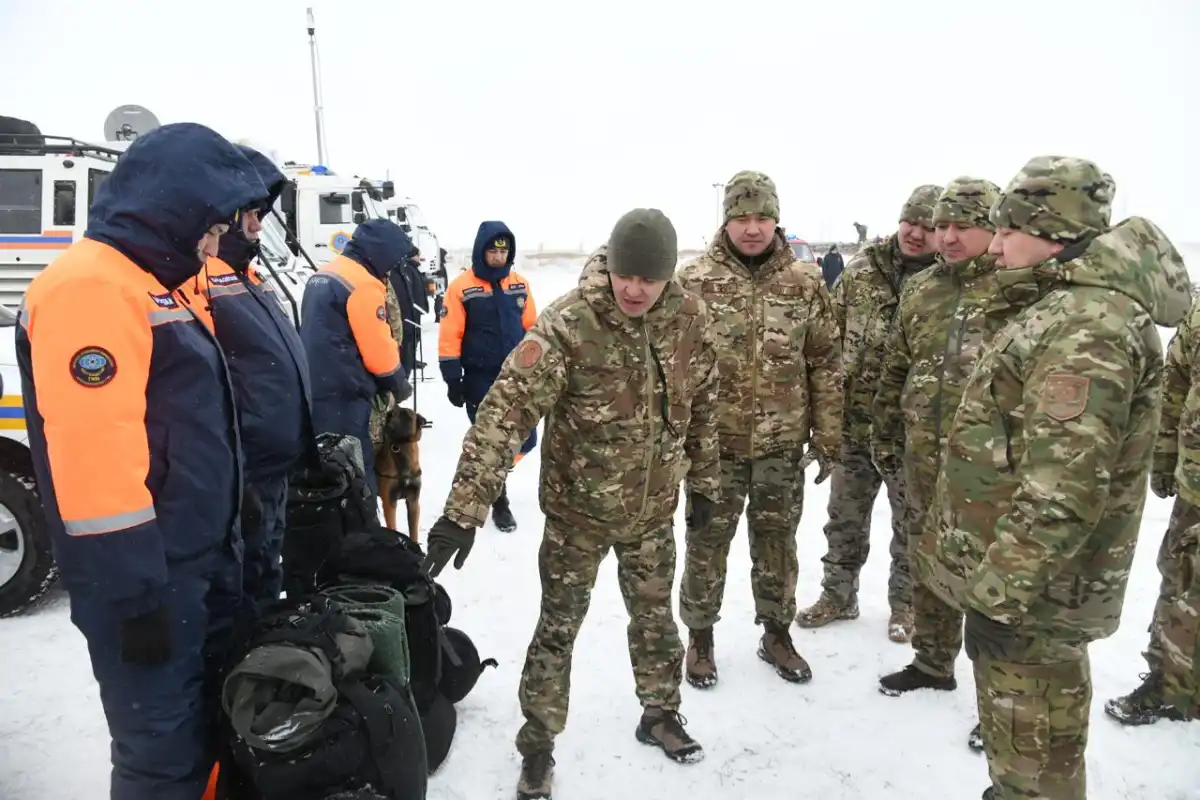 В Астане прошли учения по подготовке к паводку