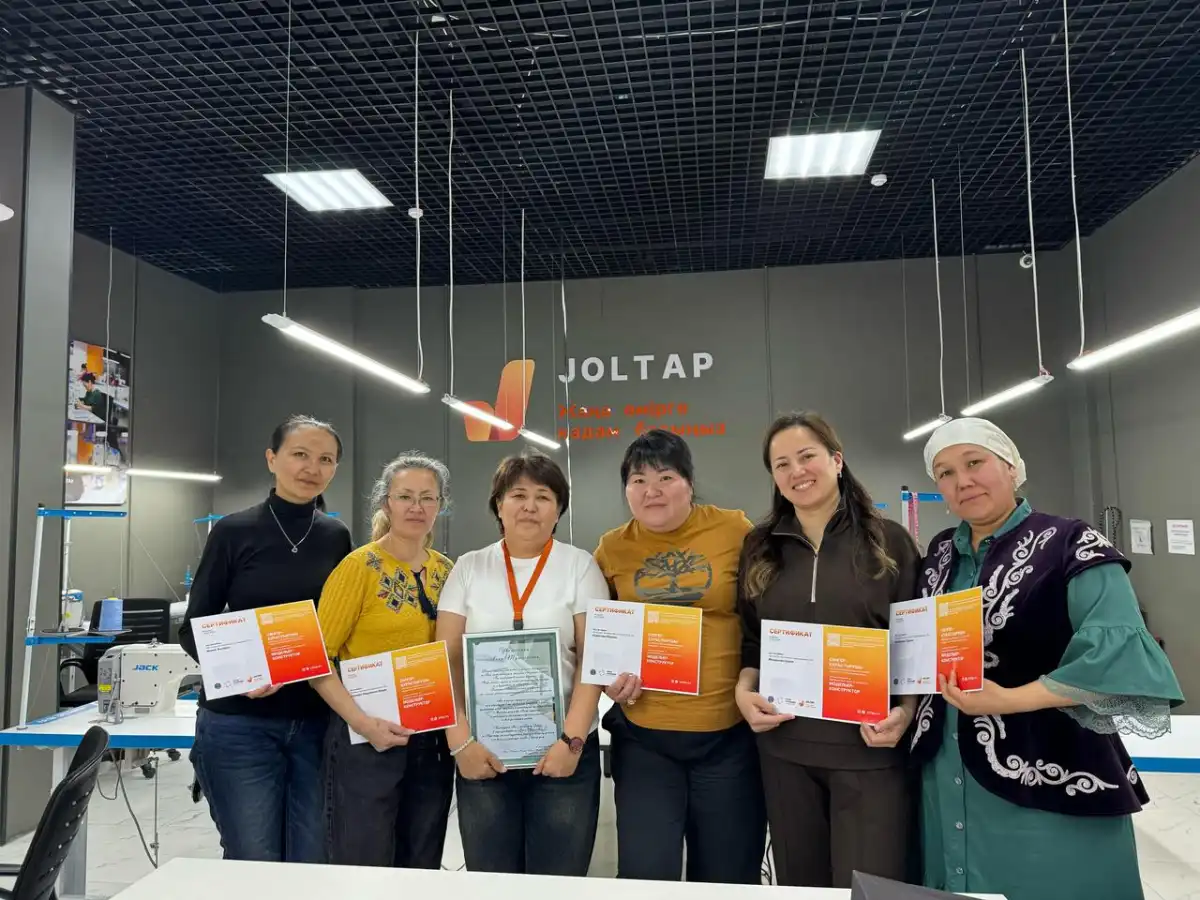 Проект JOLTAP помог астанчанке бесплатно освоить конструирование одежды