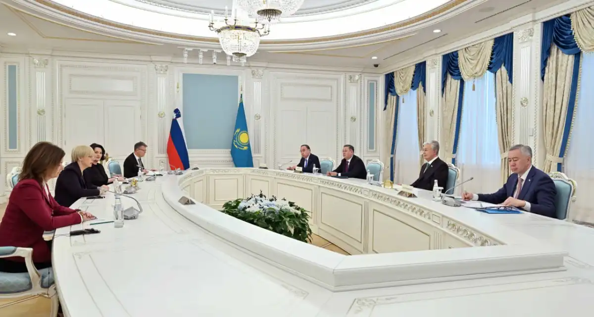 Токаев: Казахстан намерен более тесно сотрудничать со Словенией