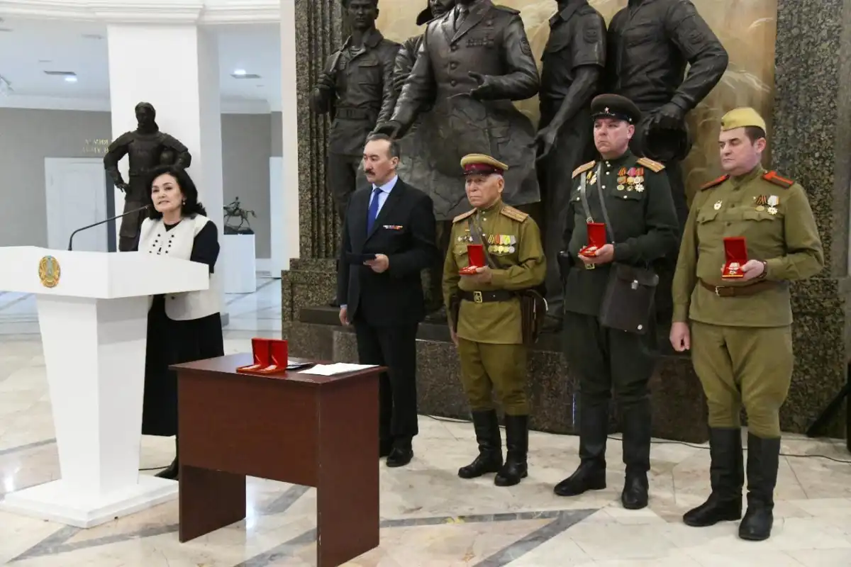 В Астане прошла церемония посмертного награждения бойцов и командиров Великой Отечественной войны