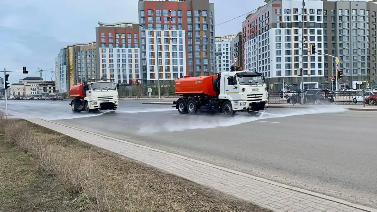 Генеральная уборка проводится во всех районах столицы
