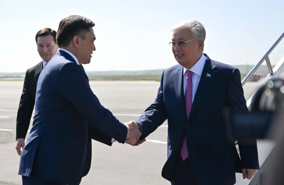 Токаев прибыл в Шымкент