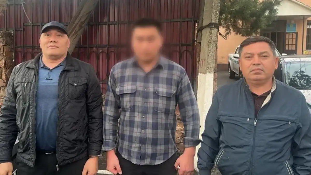Задержан сбежавший из суда подозреваемый в уголовном преступлении в Алматинской области