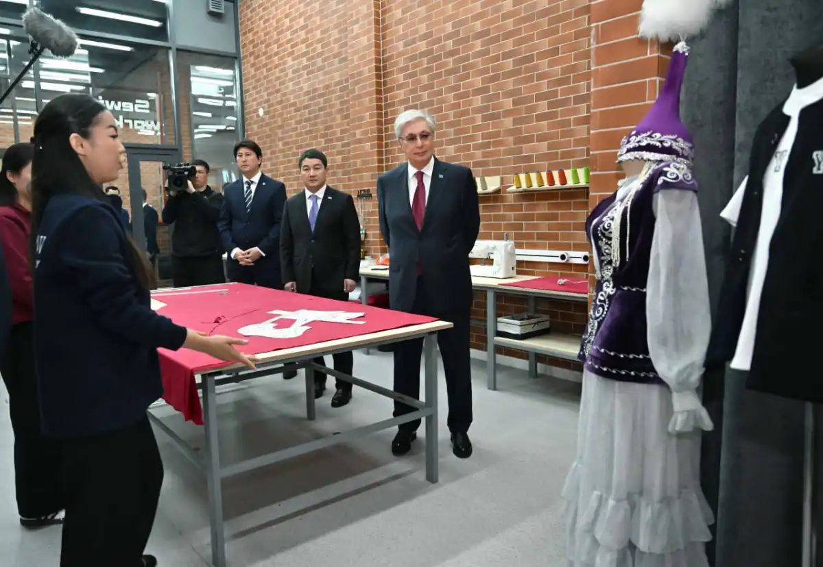 Токаев посетил Yessenov Technopark