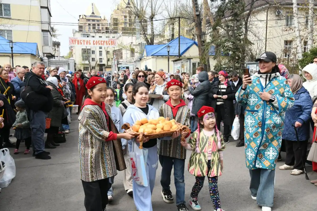 В Астане прошла межкультурная акция к Пасхе
