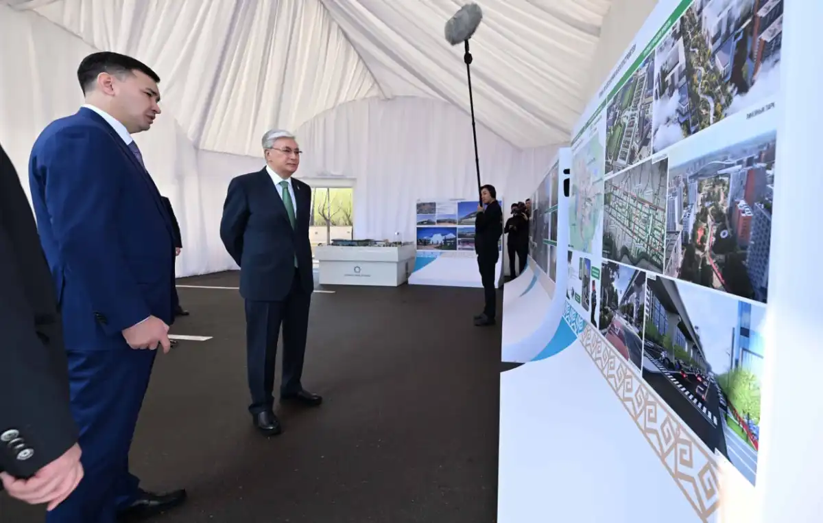Президенту представили планы по озеленению и благоустройству Астаны