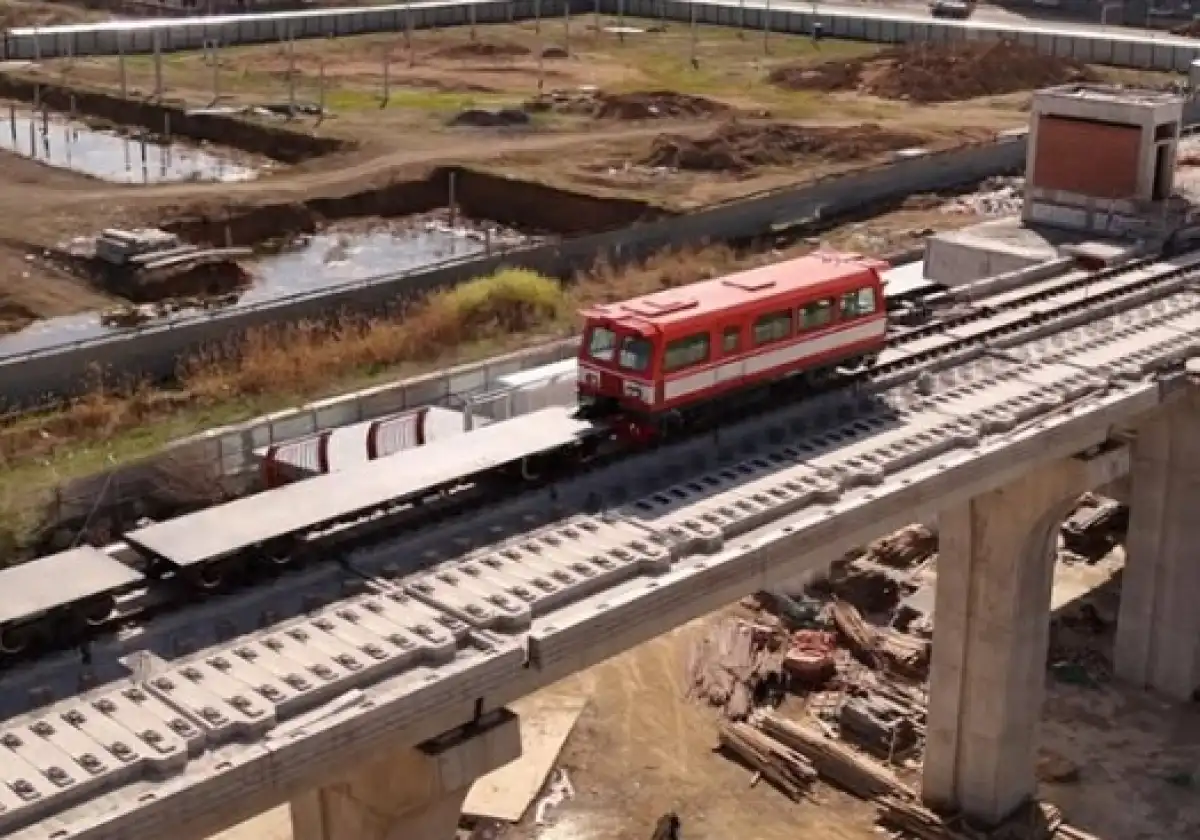Проложено 25% рельсовых путей LRT в Астане – ФОТО
