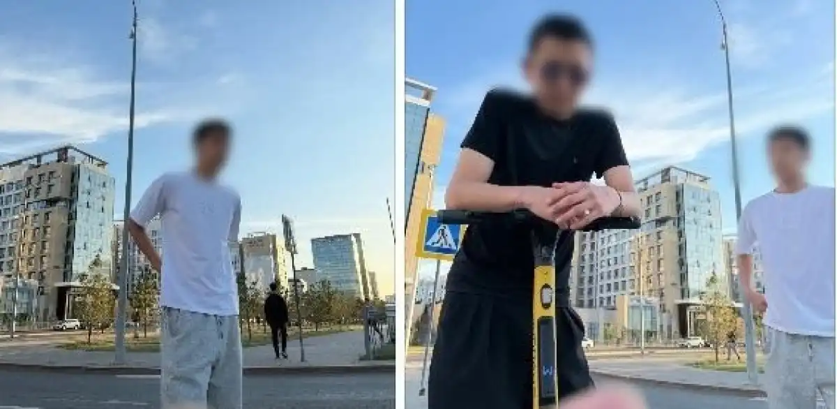 Самокатчики на скорости сбили женщину в Астане и сломали ей кость
