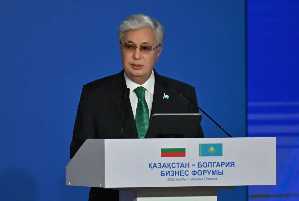 Президент выступил на бизнес-форуме «Казахстан – Болгария»