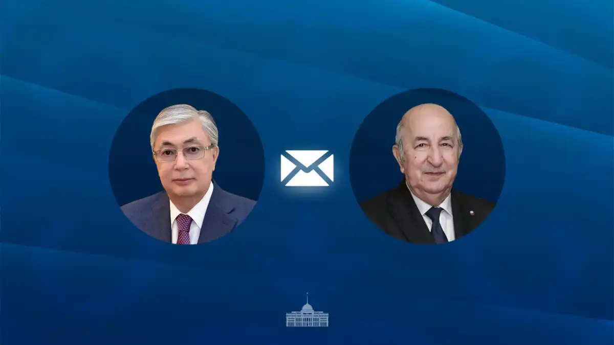 Токаев направил телеграмму поздравления Президенту Алжира