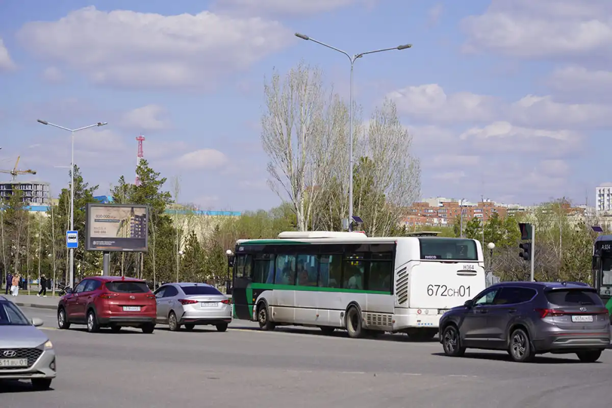 Временно изменили схемы движения ряда автобусов в Астане