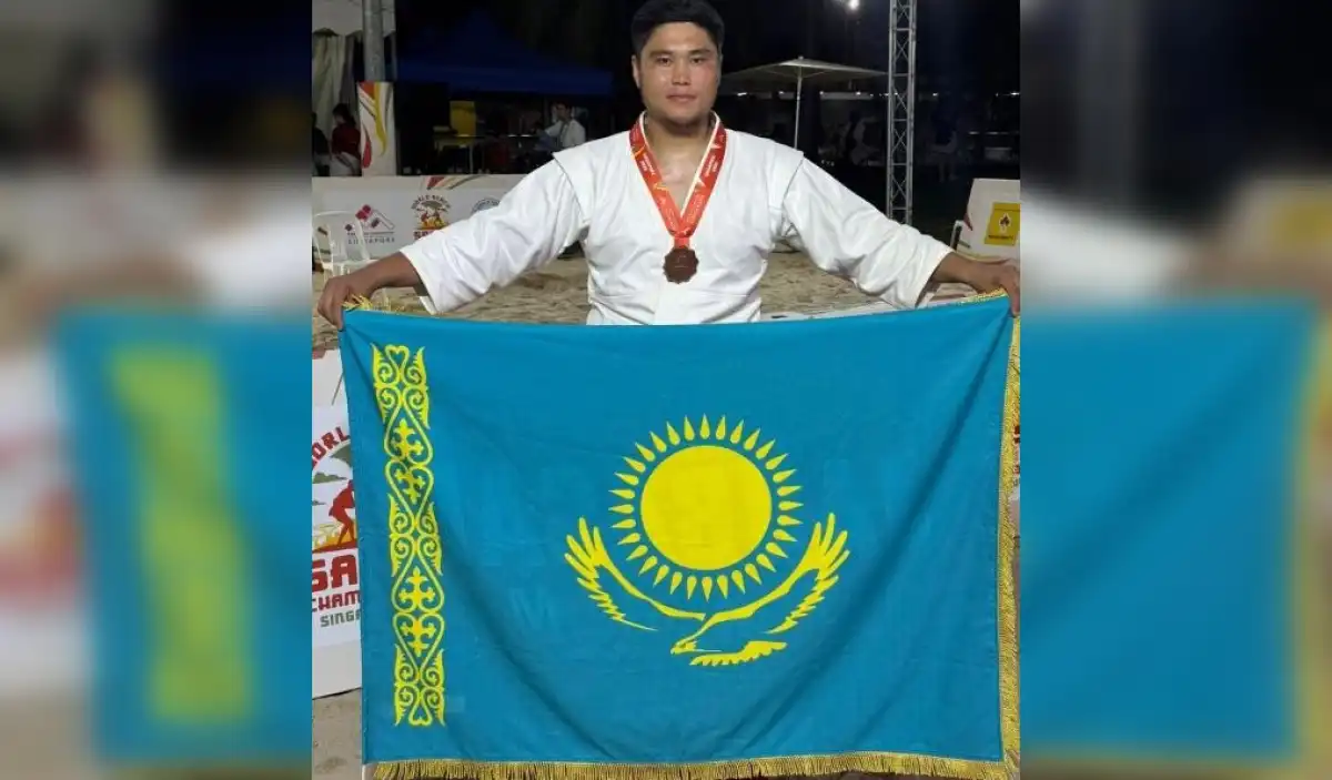 Гвардеец завоевал бронзу на чемпионате мира по пляжному самбо в Сингапуре