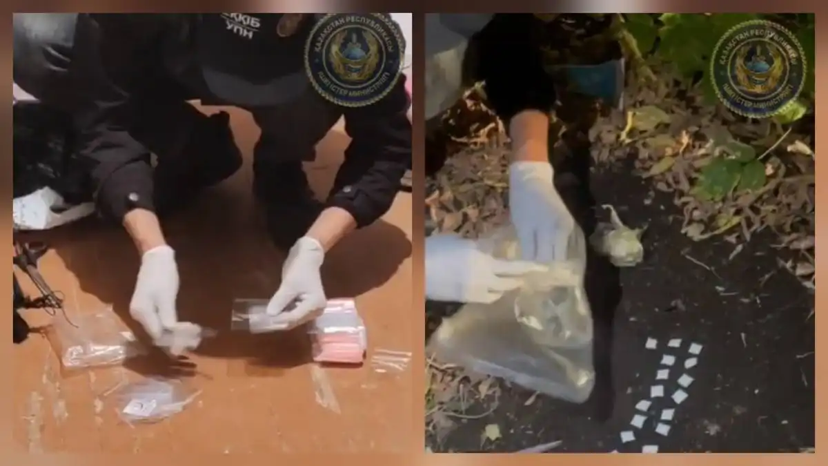 Наркосбытчица пыталась избавиться от свертков при виде стражей порядка
