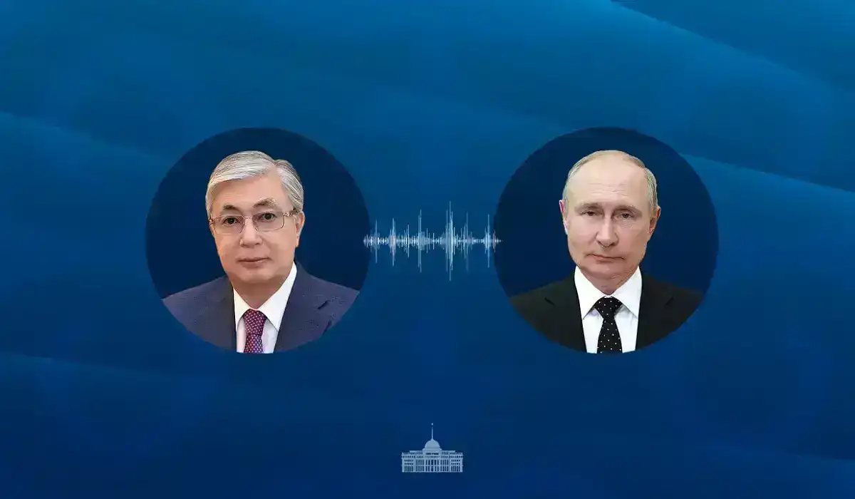Токаев поздравил Путина с днем рождения