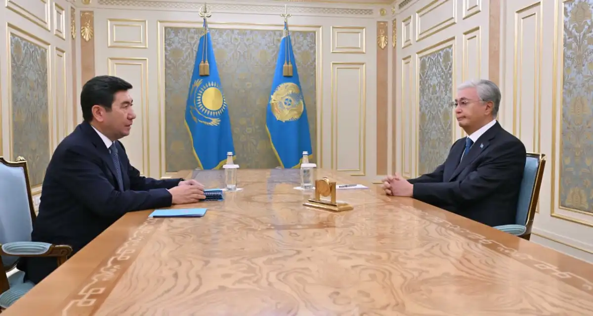 Токаев принял Председателя Мажилиса Парламента Ерлана Кошанова