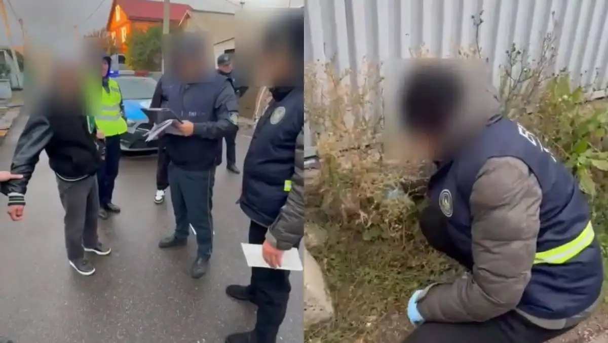 Иностранные наркозакладчики попались в Караганде