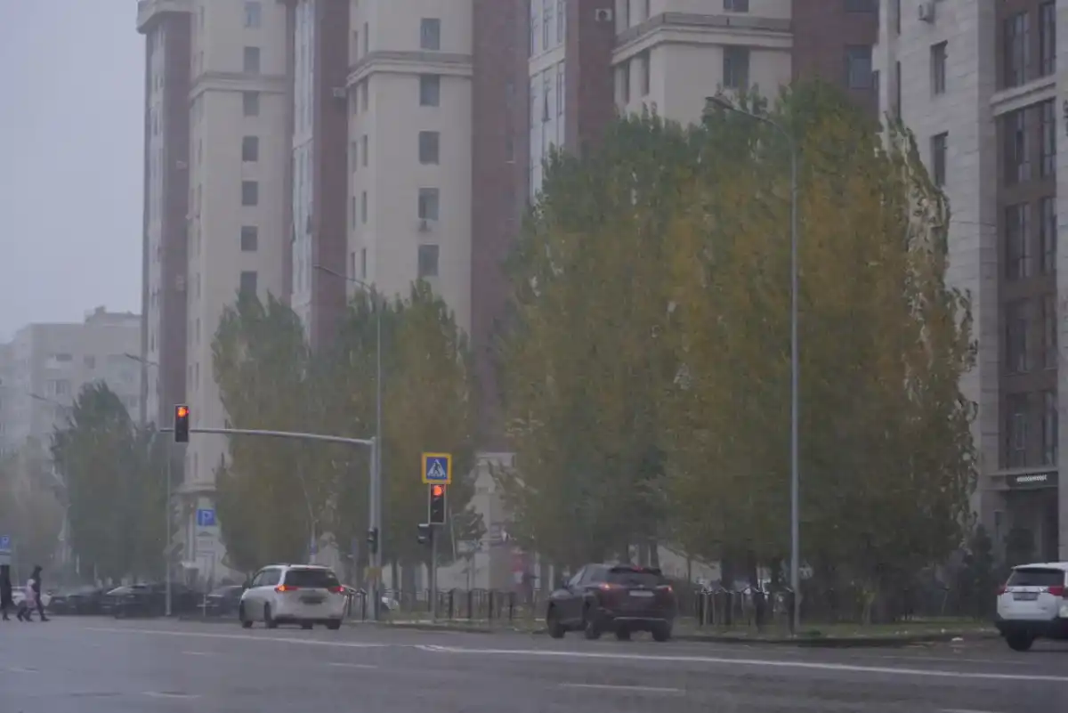 Первый снег ожидается в Астане