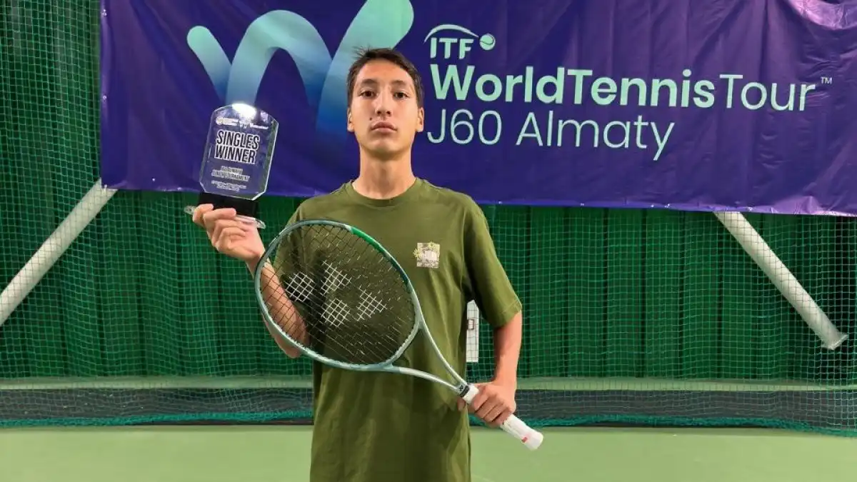 Казахстанский теннисист Ансар Ниеткалиев завоевал 3 титула ITF подряд