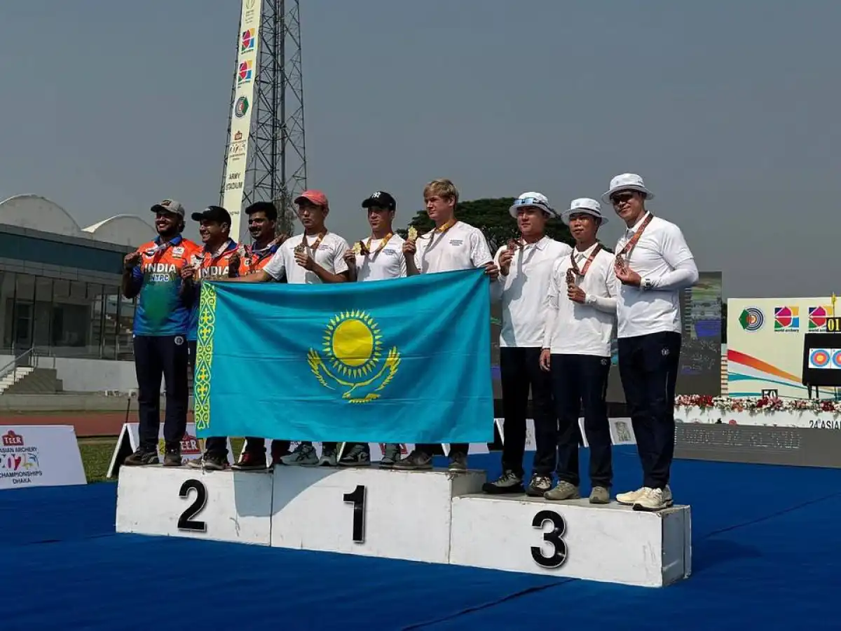 Казахстанские лучники выиграли золото на Чемпионате Азии в Бангладеш